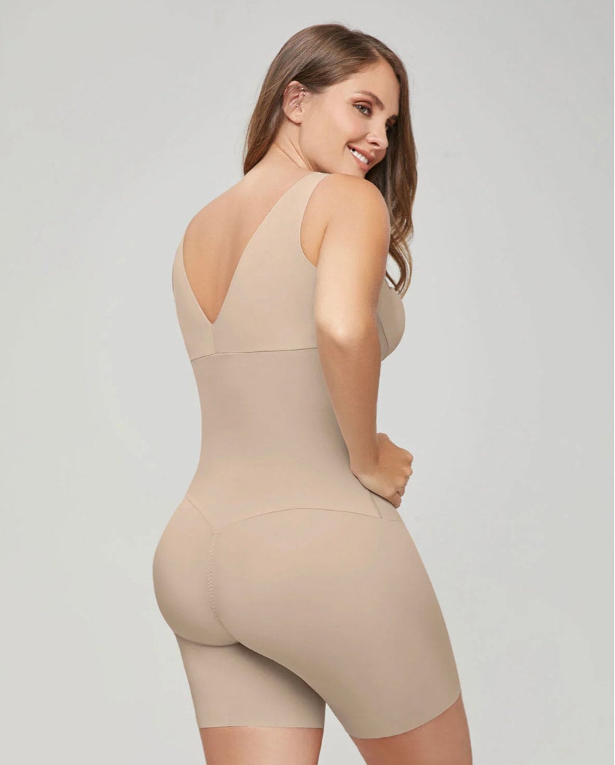 Mid Thigh Body Shaper Nude